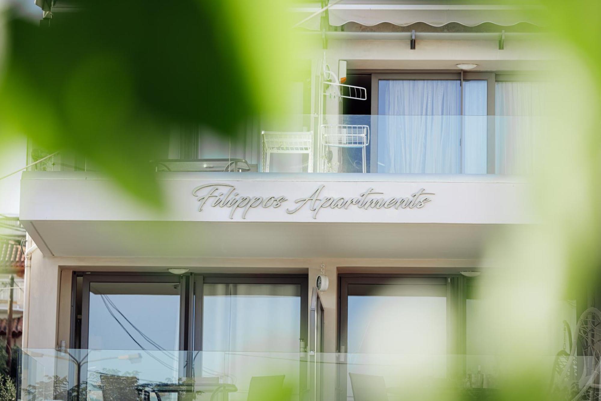 Filippos Apartments Amarynthos Exterior foto