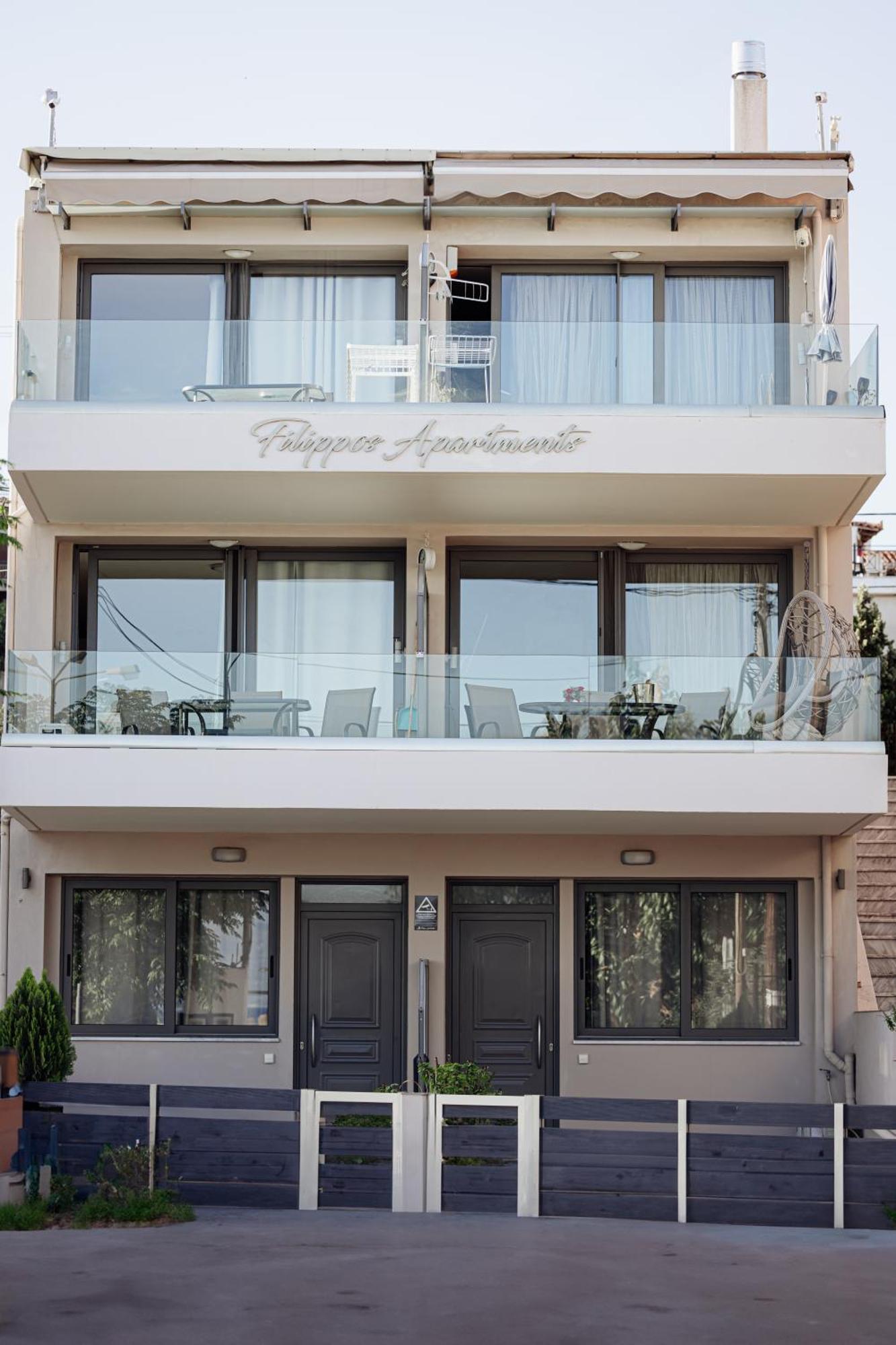 Filippos Apartments Amarynthos Exterior foto